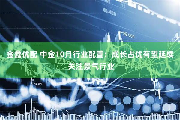 金鑫优配 中金10月行业配置：成长占优有望延续 关注景气行业